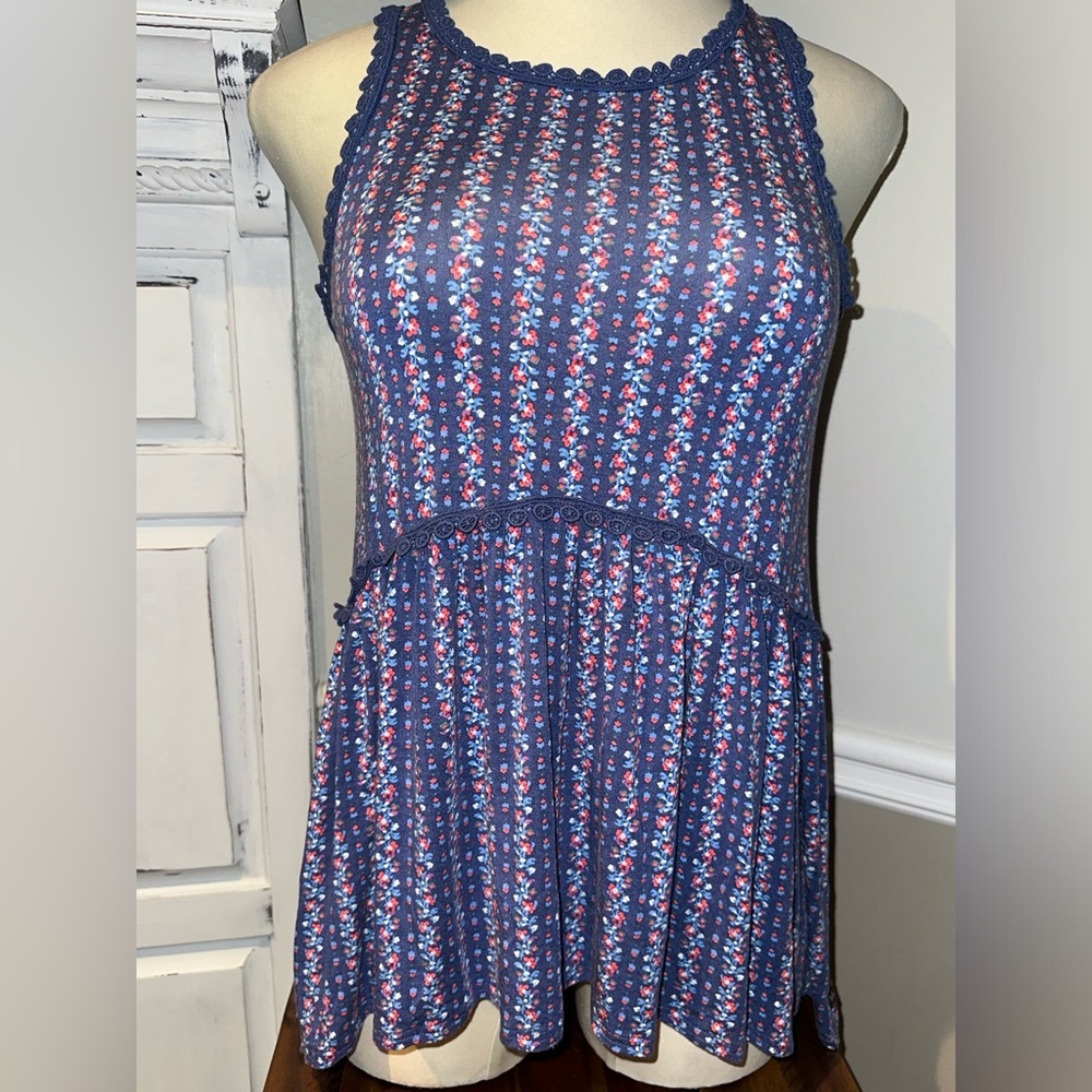 Matilda Jane Floral Blue Dress